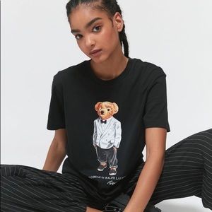 Vintage VTG Ralph Lauren Polo Preppy Bear T Shirt